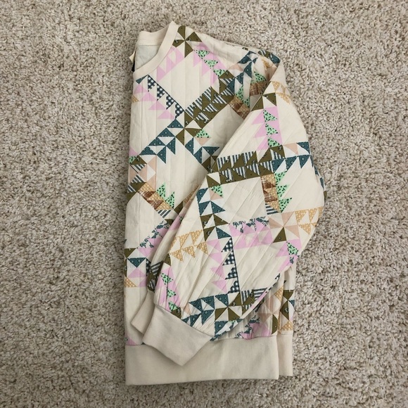 Quilted sweatshirt spring - Picture 3 of 4